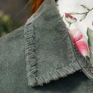 Green Leather Jacket